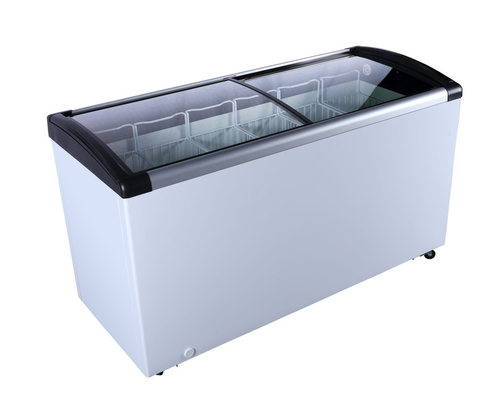 Chest Freezer CA-166A CARIBBEAN Ice Cream Freezer Showcase Freezer Display Storage Vending Freezer
